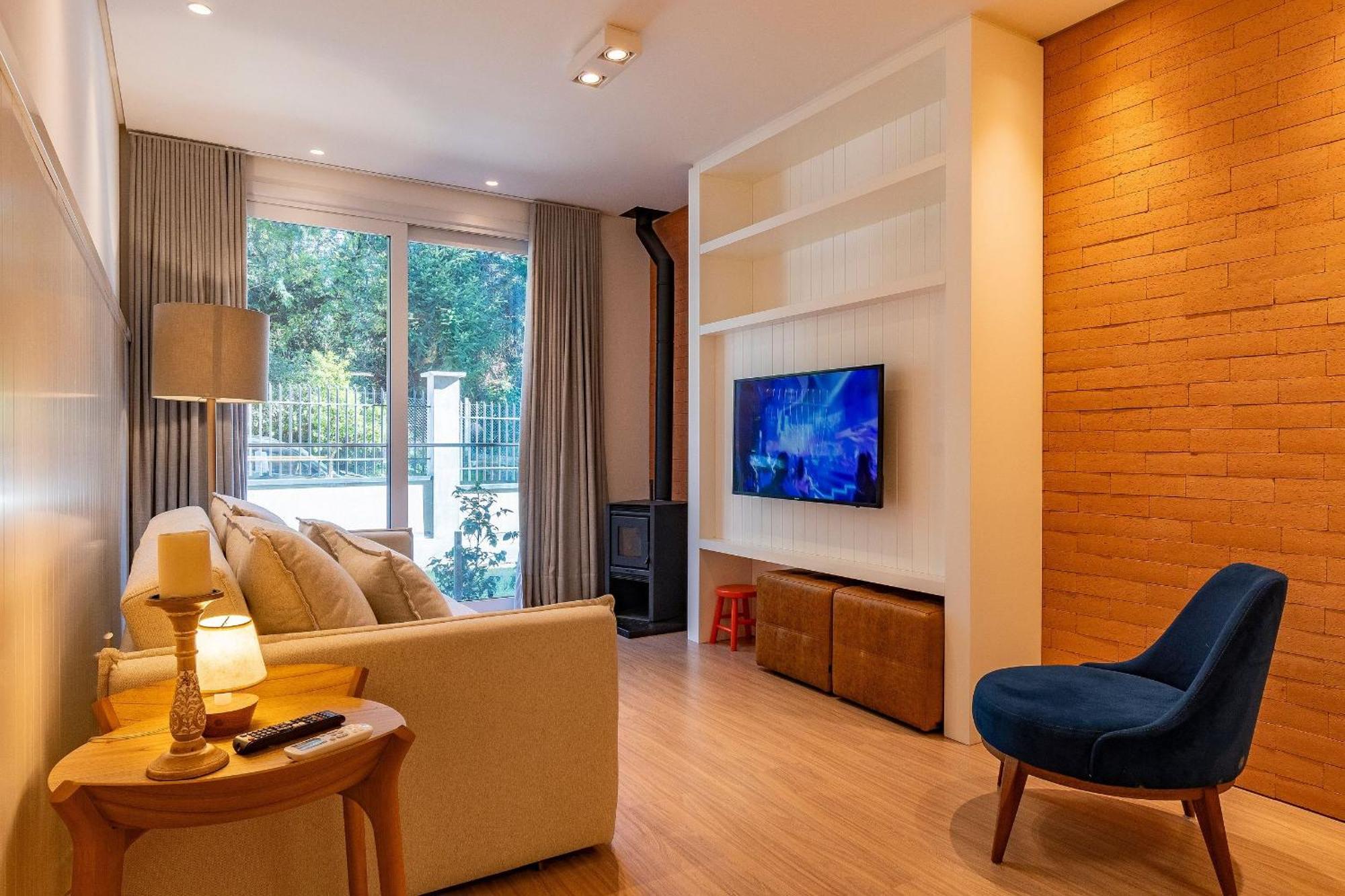 Апартаменти Rosa Edificio Bellagio Canela Com Infraestrutura Completa Екстер'єр фото